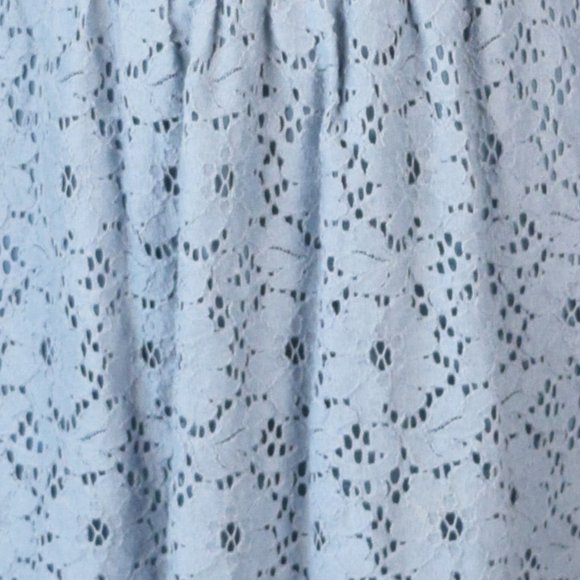 Anthropologie Deletta Silverfield Blue Sweetheart Dress w/ Cut Out Size S, Small - Picture 9 of 12